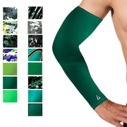 Basketball | Compression Arm Sleeve - Green