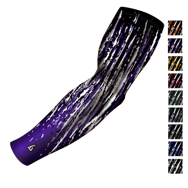 purple arm sleeve for basketball
