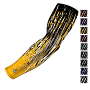 yellow arm sleeve for softball