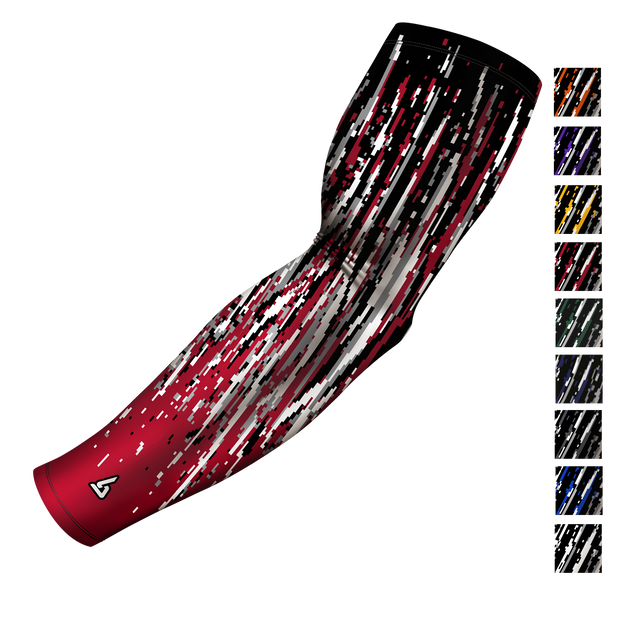 red arm sleeve for bowling