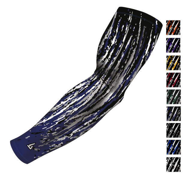 navy blue - football sleeve