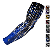 blue arm sleeve for golf